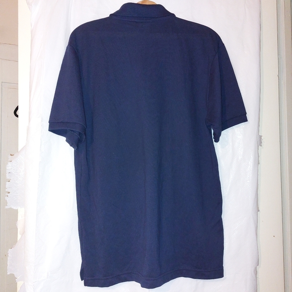Puritan Men's Cotton Blend Navy Polo Size M - Picture 3 of 6